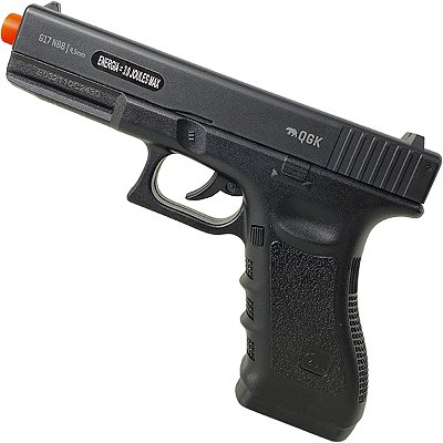 Pistola Airgun Glock Qgk Esferas De Aço 4,5mm