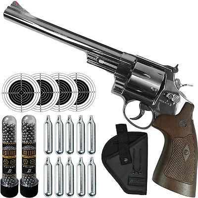 REVÓLVER AIRGUN SMITH & WESSON COMBAT 4,5mm M29 8 3/8 GL9