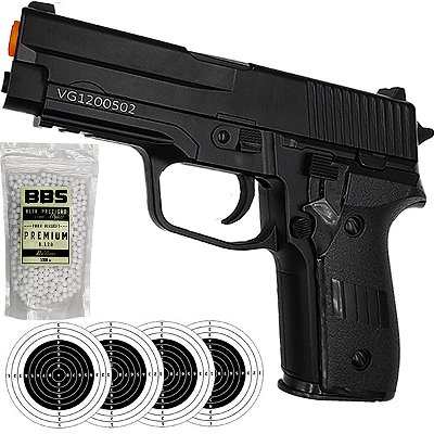 Pistola Airsoft Rossi P226 V12 Metal 6m Plataf SIG Sauer KL0