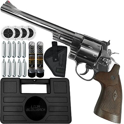 REVÓLVER AIRGUN SMITH & WESSON COMBAT 4,5mm M29 8 3/8 YT7