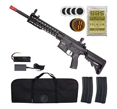 Rifle Airsoft M4 Rossi Ar15 Neptune Keymod10 Rajada 6mm