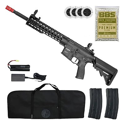 Rifle Airsoft M4 Rossi Ar15 Neptune Keymod10 Rajada 6mm