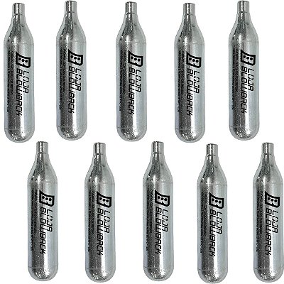Cilindro Co2 12 Gramas 10 Ampolas Blowback Airgun Airsoft