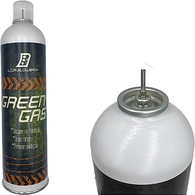 Green Gás com Bico Loja Blowback para Airsoft GBB