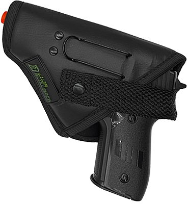 Coldre Universal Canhoto Cintura Pistola Revolver Couro LBB