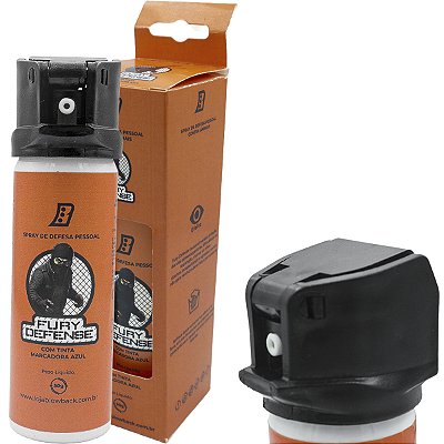 Spray Fury Defesa Pessoal Tinta Marcadora Azul Loja Blowback