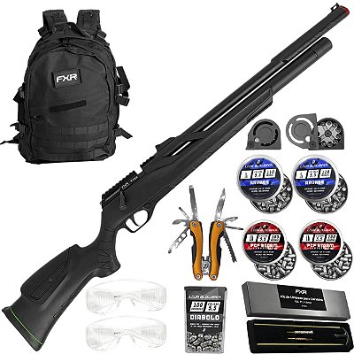 Carabina Pressão Pcp Fxr T-rex 5,5mm Válvula Reg. Mag Dupla