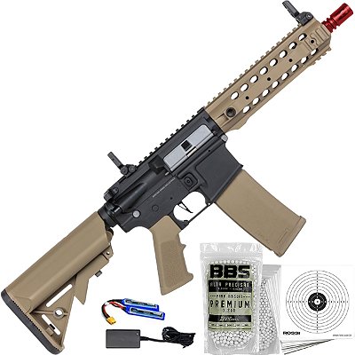 Rifle Airsoft SA-F04 6mm Specna Arms Com Gatilho Ajustável