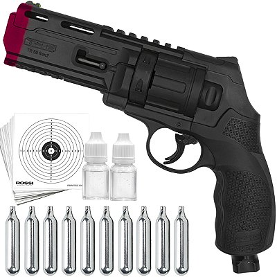 Revólver Co2 T4E TR 50 Paintball Ram Umarex + CO2