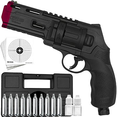 Revólver Co2 T4E TR 50 Paintball Umarex + CO2 Maleta