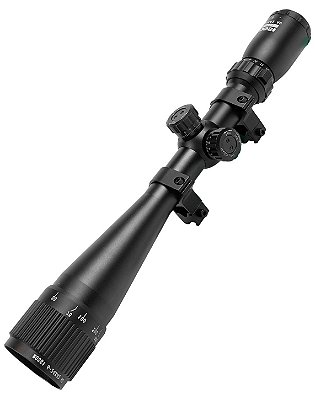 Luneta Alumínio Rossi 6-24x42ao Paralaxe Mount 3/8 11mm