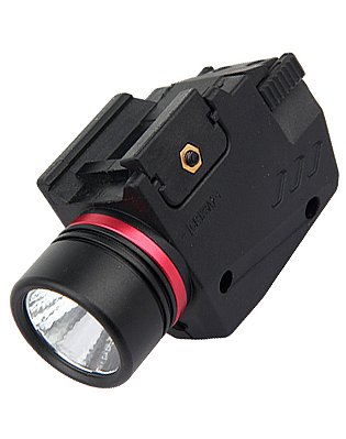 Lanterna Tática Rossi Laser Vermelho E Acionamento Lateral
