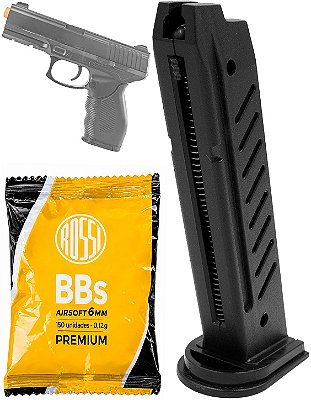 Magazine Extra em Polímero Compativel Para 24/7 V310 12 BBs