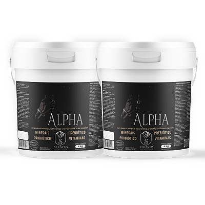 KIT 2 Stravus Alpha 4kg