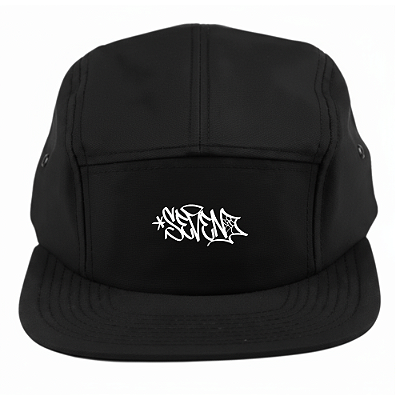 BONÉ FIVE PANEL SEVEN - PRETO