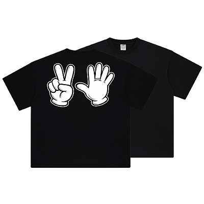 Camiseta S7N - HAND7 [OVERSIZED/BOXY/STREET]