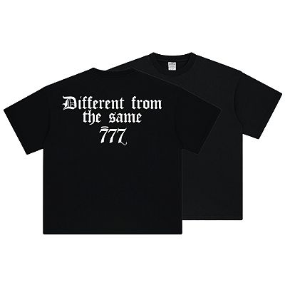 Camiseta S7N - DIFFERENT FROM THE SAME [OVERSIZED/BOXY/STREET]