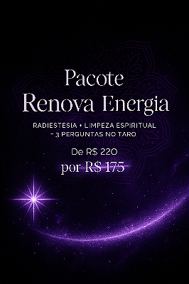Radiestesia + Limpeza Espiritual + 3 perguntas no Tarô