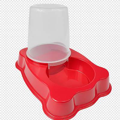 Comedouro Bebedouro Para Cachorro Gato 1,5 Litros Para Ração ou Água Vasilha Pet