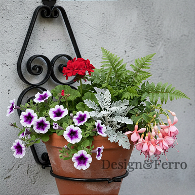 Suporte de Ferro com Aro Ajustável - Milan