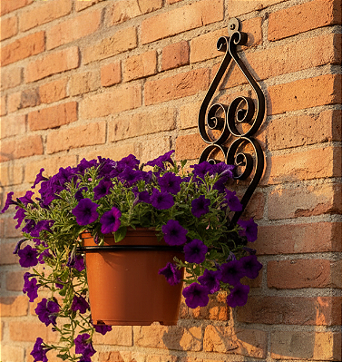 Suporte de Ferro com Aro Ajustável- Barcelona