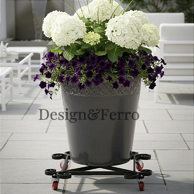 Suporte de chão com Rodas – Verona - Forte, Prático e Durável