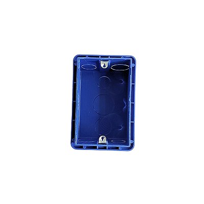 Caixa de Embutir 4x2 Azul
