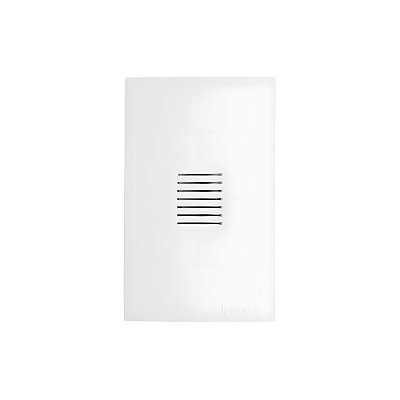 Capinha Cigarra Bivolt com Placa – Branco