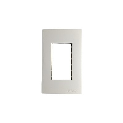 Placa 4x2 – 3 Postos Retangulares – Branco