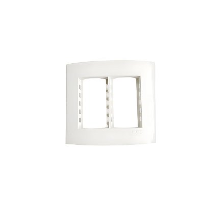 Placa 4x4 – 6 Postos Retangulares – Branco