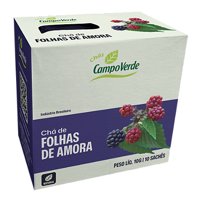 CHÁS DE FOLHAS DE AMORA 10 SACHÊS – 10G