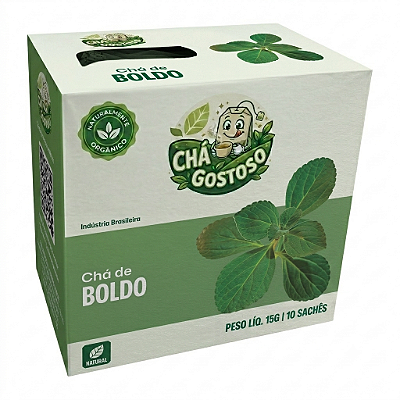 CHÁ DE BOLDO 10 SACHÊS – 15G
