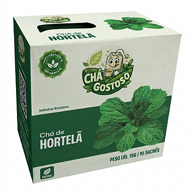 CHÁ DE HORTELÃ 10 SACHÊS – 15G