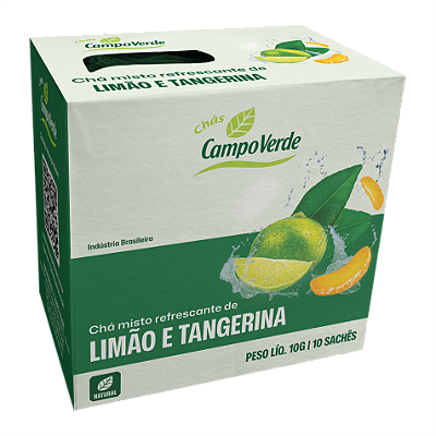 CHÁ MISTO REFRESCANTE DE LIMÃO E TANGERINA 10 SACHÊS – 10G