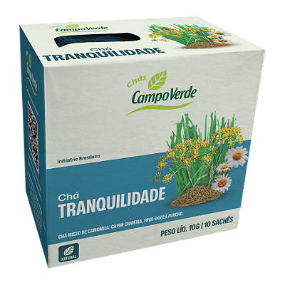 CHÁ TRANQUILIDADE 10 SACHÊS – 10G
