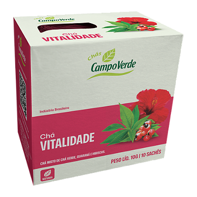 CHÁ VITALIDADE 10 SACHÊS – 10G