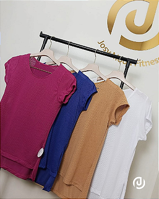 Blusa Long Poliamida Fitness Feminina