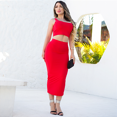 CONJUNTO SARAH VERMELHO