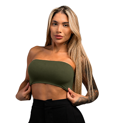 TOP FAIXA VERDE MILITAR