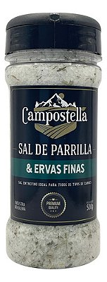Sal De Parrilla E Ervas Finas P/ Churrasco 500g Campostella