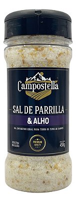 Sal De Parrilla E Alho 450g Campostella