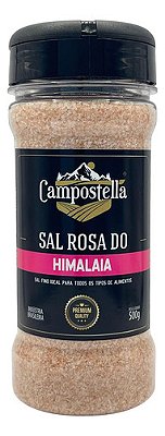 Sal Rosa Do Himalaia Fino 500g Campostella