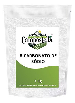 Bicarbonato De Sódio 1 Kg Puro Campostella Premium