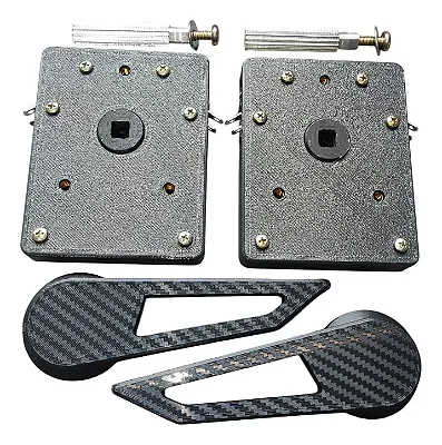 Acionamento Vidro Elétrico Manivela Universal Cinza-escuro