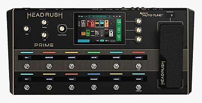 PEDALEIRA PARA GUITARRA E BAIXO HEADRUSH PRIME