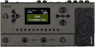 PEDALEIRA PARA GUITARRA MOOER GE200 PRO