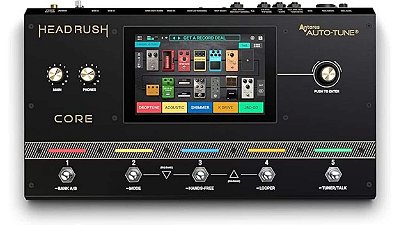 PEDALEIRA PARA INSTRUMENTO E VOZ HEADRUSH CORE