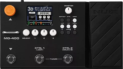 PEDALEIRA PARA GUITARRA E BAIXO NUX MG400