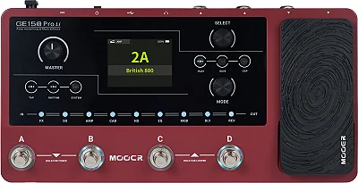 PEDALEIRA PARA GUITARRA MOOER GE150 PRO LI