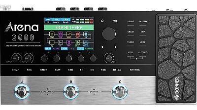 PEDALEIRA PARA GUITARRA DONNER ARENA 2000